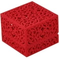 thumbnail image 1 of Joyero de terciopelo para anillos, collares y pendientes (rojo) Rojo Verde, 1 of 5