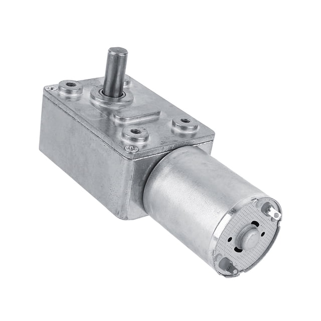 Motorreductor - Motor de reducción de DC 12V de alto gusano reversible CW/CCW(5RPM)