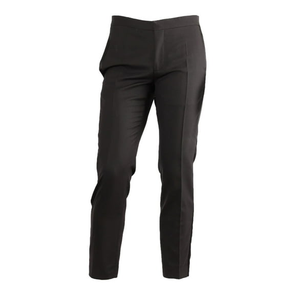 Pre-Owned Dior Cropped Trouser in Black Wool
