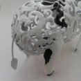 thumbnail image 3 of Estatua con lámpa pa jdín, hueco de ahorro ergía, lámpa de animal de hierr patio, iluminación de Gloria Luz de la estatua de la vaca Daisy, 3 of 9