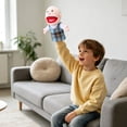 thumbnail image 6 of 11 Inch Soft Plush Hand Puppet, Elderly Male Family Member Puppet for Kids Storytelling, Imaginative Role-Play Teaching Preschool Home Theater Classroom Supplies, 6 of 6