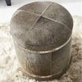 thumbnail image 2 of 08876-Cyan lighting-Fabulous Faux - stool - 16 Inches Wide by 18 Inches High-Grey Finish, 2 of 2