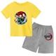 thumbnail image 3 of 2024 Verano Demon Slayer Camiseta estampada para niños 2 piezas Traje para niños y niñas Ropa de manga corta Top informal Conjunto de moda de anime, 3 of 5