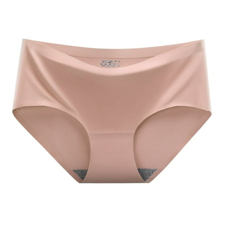 

Spdoo Women s Invisible Seamless Bikini Underwear Ice Silk Full Coverage Panties