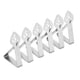thumbnail image 1 of 8 PCS silver Stainless Steel Cloth Clip,Tablecloth Clamp Holder, Table Cloth Holders Clip(6.2 * 1.8 * 4.9cm), 1 of 5