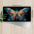 thumbnail image 2 of 1 Pcs 2D Flat License Plate Covers & Frames, Cosmic Butterfly For Decorative Front, Waterproof For Decoration Aluminum License Plate Covers & Frames Cover For Men Women, 12" X 6", 2 of 6