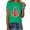 C-Green464, variant on DHFJKG Carnival T Shirts For Women Short Sleeve Graphic Tee Festive Celebration Top Comfortable Casual Shirt For Ladies Summer Stylish Tops
