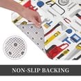 thumbnail image 6 of Daiia equipment for repair tools Front Door Mat, Heavy Duty Durable Welcome Mat for Outdoor Indoor, Dirt Trapper Waterproof Super Absorbent Door Mat, 16" x 24", 6 of 7