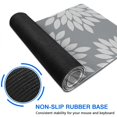 thumbnail image 6 of Long Mouse Pads for Desk,Gray and White Floral Pattern Desk Mats on Top Of Desks, Desk Mouse Pad Extra Large with 3mm Non-Slip Base and Stitched Edge for Gaming,Office,Work,Home 35.4"x15.7", 6 of 6