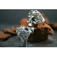 thumbnail image 4 of Roarsilver 925 Sterling Silver Skeleton Rider Ring | 5.5, 4 of 5