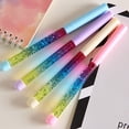 thumbnail image 2 of HOARBOEG Colorful Sequins Gel Pen - Dreamy Quicksand Water-based Rollerball Pen 0.47in*0.31in, Smooth Writing Refill Quick-drying Gel Pen, 2 of 2