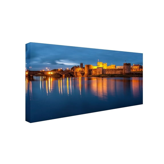 Trademark Fine Art "Limerick Ireland" Canvas Art by Pierre Leclerc