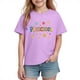 thumbnail image 5 of Blusas y camisas de manga corta con cuello redondo para niños y niñas, camisetas gráficas de manga corta, blusas con estampados bonitos para la temporada escolar., 5 of 8