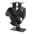 thumbnail image 4 of Ventilateur de Cheminée, Résistance Haute Température 3 Pales Ventilateur de Cheminée Transfert de Chaleur Efficace Alliage d'Aluminium pour Bûcheron Poêle, 4 of 8
