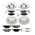 thumbnail image 3 of PowerStop Front and Rear Z23 Evolution Sport Carbon-Fiber Ceramic Brake Pad and Drilled & Slotted Rotor Kit Fits: BMW Select Models K507, 3 of 10
