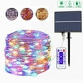 thumbnail image 6 of Solar String Lights Outdoor String Lights Waterproof Solar Light Outdoor with Remote Control 8 Modes Solar Fairy Lights Decoration for Patio Garden Tree Yard Wedding, 6 of 9