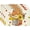 Placemat, variant on Thankful Fall Pumpkin Leaves Floral Vases Table Runner, Autumn Thanksgiving Kitchen Dining Table Decoration for Home Party Decor 13x72 Inch Visit the Artoid Mode Store