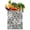 White-327, variant on Colorful Floral Canvas Tote – Bright Reusable Bag for Daily Outings