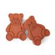 thumbnail image 5 of Set de 2 unidades de terracota Brown Sugar Keeper and Saver Fox Run Bear, 5 of 6