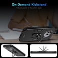 thumbnail image 4 of TYJKeJi Case with Stander Kickstand Drop Resistant Shockproof Case For Nothing Phone 3a Pro, 4 of 7