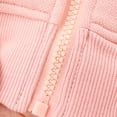 thumbnail image 3 of Likimi Toddler Girls Hoodies With Pocket Zipper Solid Color Hooded Sweatshirt For Girls Long Sleeve Loose Fit Fashion Pullover Size 13-14 Years, 3 of 6