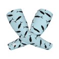 thumbnail image 2 of Sun Protection Arm Sleeves For Men Women, Black Tuna Fish Sleeves To Cover Arms With Thumb Hole Cooling Sleeve, 2 of 2