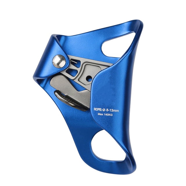 Soidarity Pecho Ascender Heavy Duty Profesional Reutilizable Deporte al aire libre Montañismo Cueva Exploración Ascenders Equipment Escalada Azul Soidarity OD022233-02