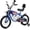 Blue, variant on ICEELF 12 inch Kids Bike for Boys & Girls Ages 2-9, Bicycle with Training Wheels, Multi Color