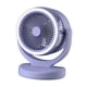 thumbnail image 2 of Ventilador de mesa circulador de aire con escritorio ligero, ventilador Personal de rotación de 360  degree, ventilador portátil para tienda, dormitorio, ho, 2 of 9