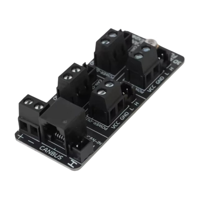 Placa de expansión para impresora 3D, herramienta múltiple, módulo de repuesto de fácil instalación, se puede conectar a 4 placas CAN.