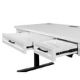 thumbnail image 2 of Modern Wood Electric Sit/Stand Desk Height Adjustable Table  Desk White, 2 of 11