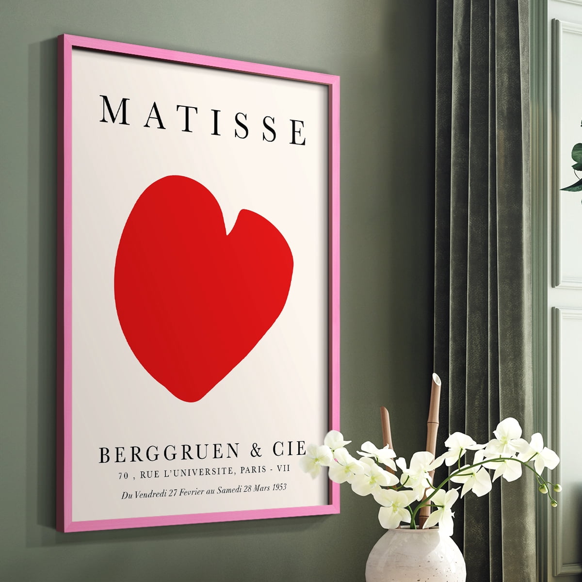 Matisse CCXVIII in Solid Wood 11 x 14 Framed Print