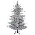 thumbnail image 1 of Kurt S. Adler TR2484 3 ft. Pre-Lit Flocked Pine Tree with Burlap, 1 of 1