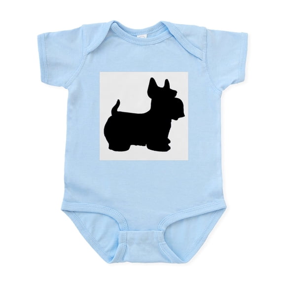 CafePress - SCOTTY DOG Infant Bodysuit - Baby Light Bodysuit, Size Newborn - 24 Months