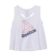 thumbnail image 3 of Reebok Baby and Toddler Girl Graffiti Print Tank, Tee and Shorts, 3 Piece Outfit Set, 12 Months-5T, 3 of 8