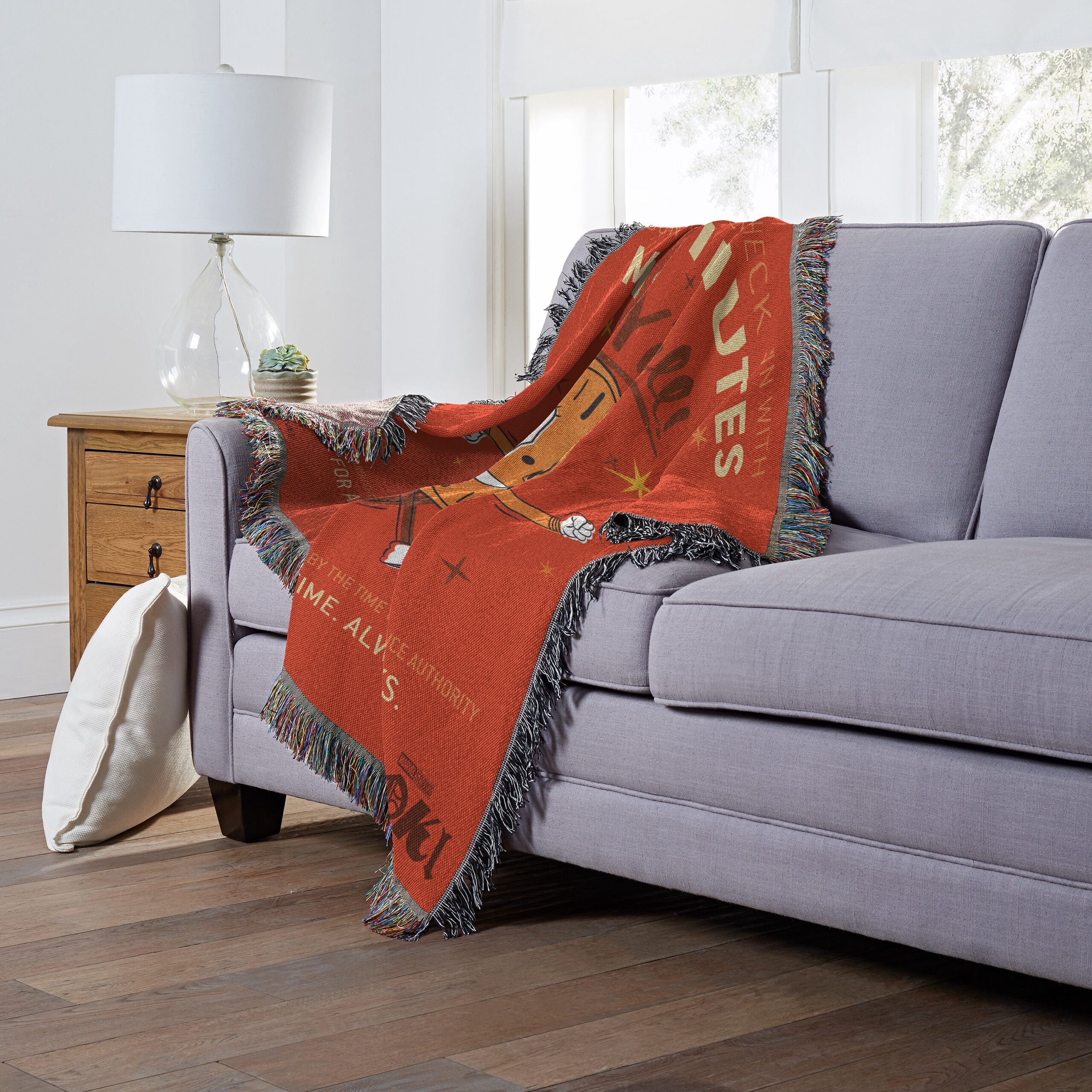 Loki Tv Miss Minutes Woven Tapestry Throw Blanket - Walmart.com