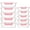 pink, variant on [10-Pack eal Prep Containers with Snap Locking Lids, Glass Airtight Lunch, Food Storage Containers, icrowave, Oven, Freezer and Dishwasher Friendly, Pink