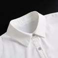 thumbnail image 4 of Baqcunre Clearance! Detachable Collar, Women Solid Ruffle Detachable Blouse with False Collar Half Elastic Waist Shirt Collar, Ties for Men, ,, 4 of 7