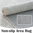thumbnail image 7 of RUGKING Area Rug 3x5 Boho Non Slip Washable Rug Front Door Mat Indoor Entrance Gray Carpet for Kitchen Bedroom Living Room, 7 of 7