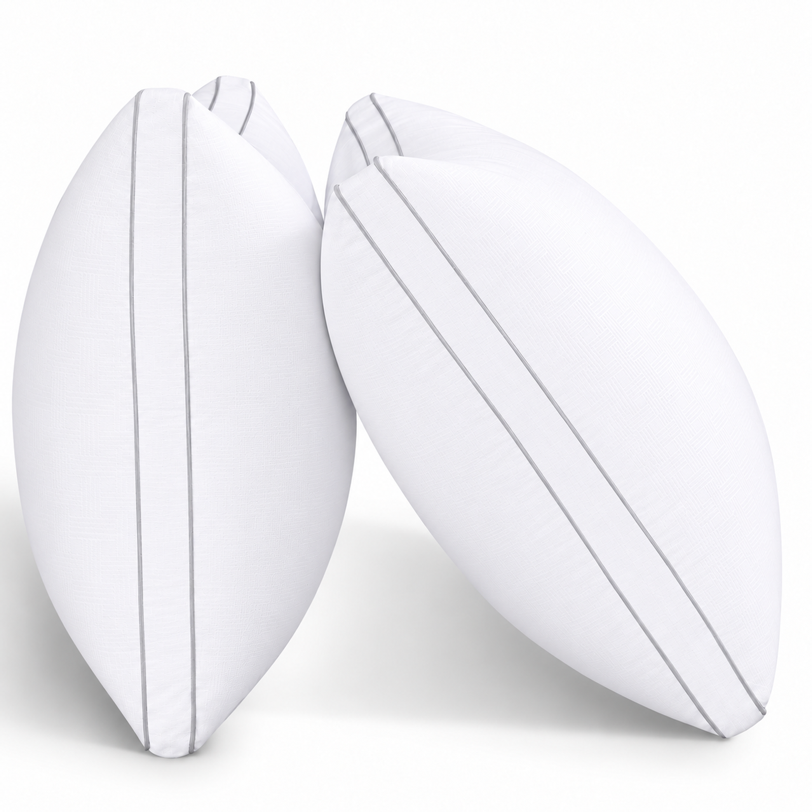 SORMAG 2-Pack Queen Bed Pillows, Down Alternative, White