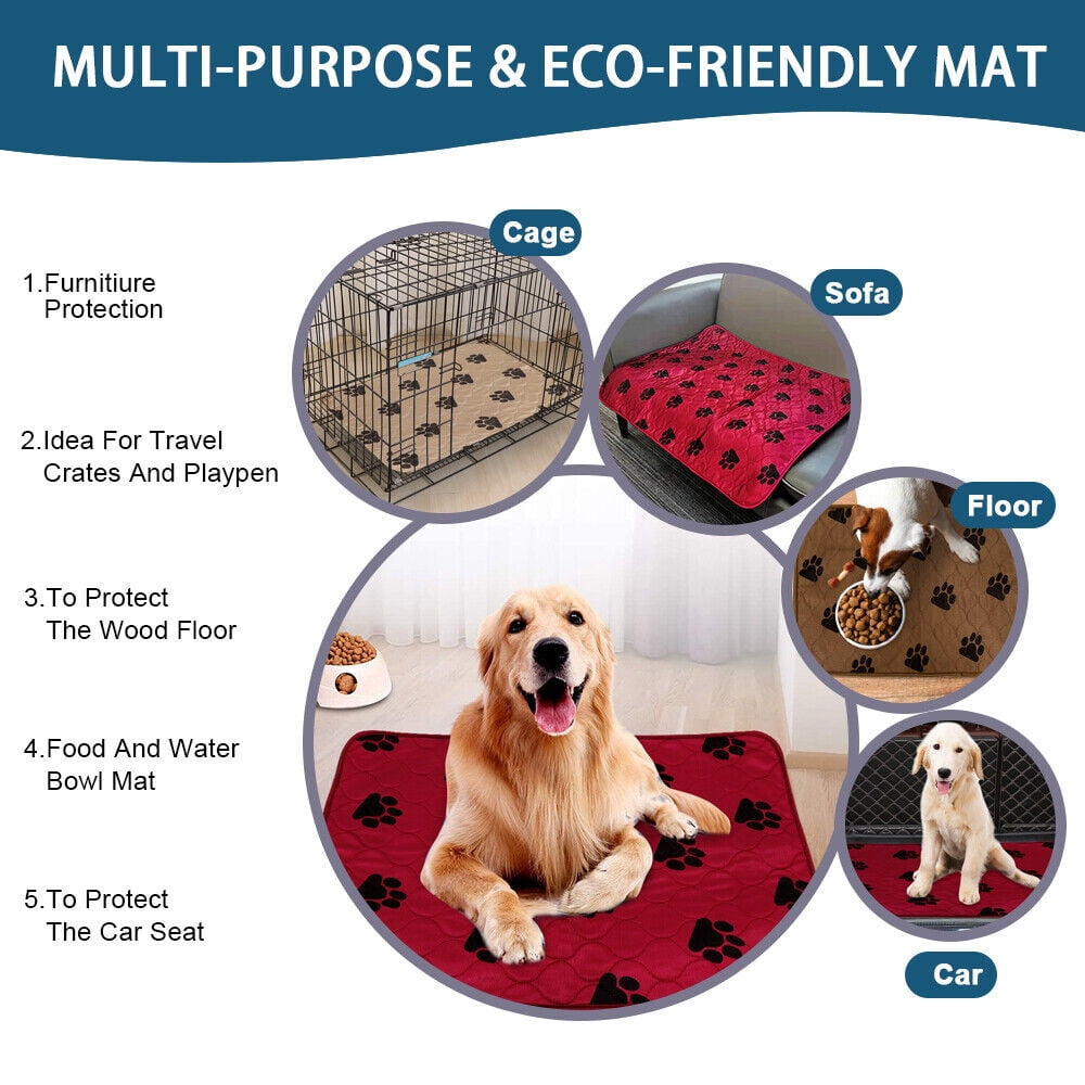 Pet Artist 	Pet Pee Pads Mats Puppy Training Pad Toilet Wee Cat Dog Reusable Washable Small Medium Large