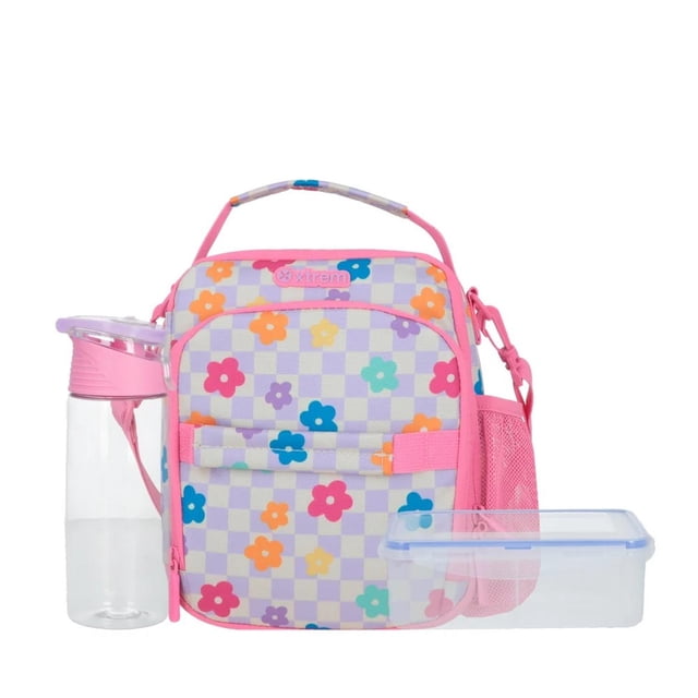 LONCHERA XTREM LUNCH-PACK 6XT PINK FLOWER