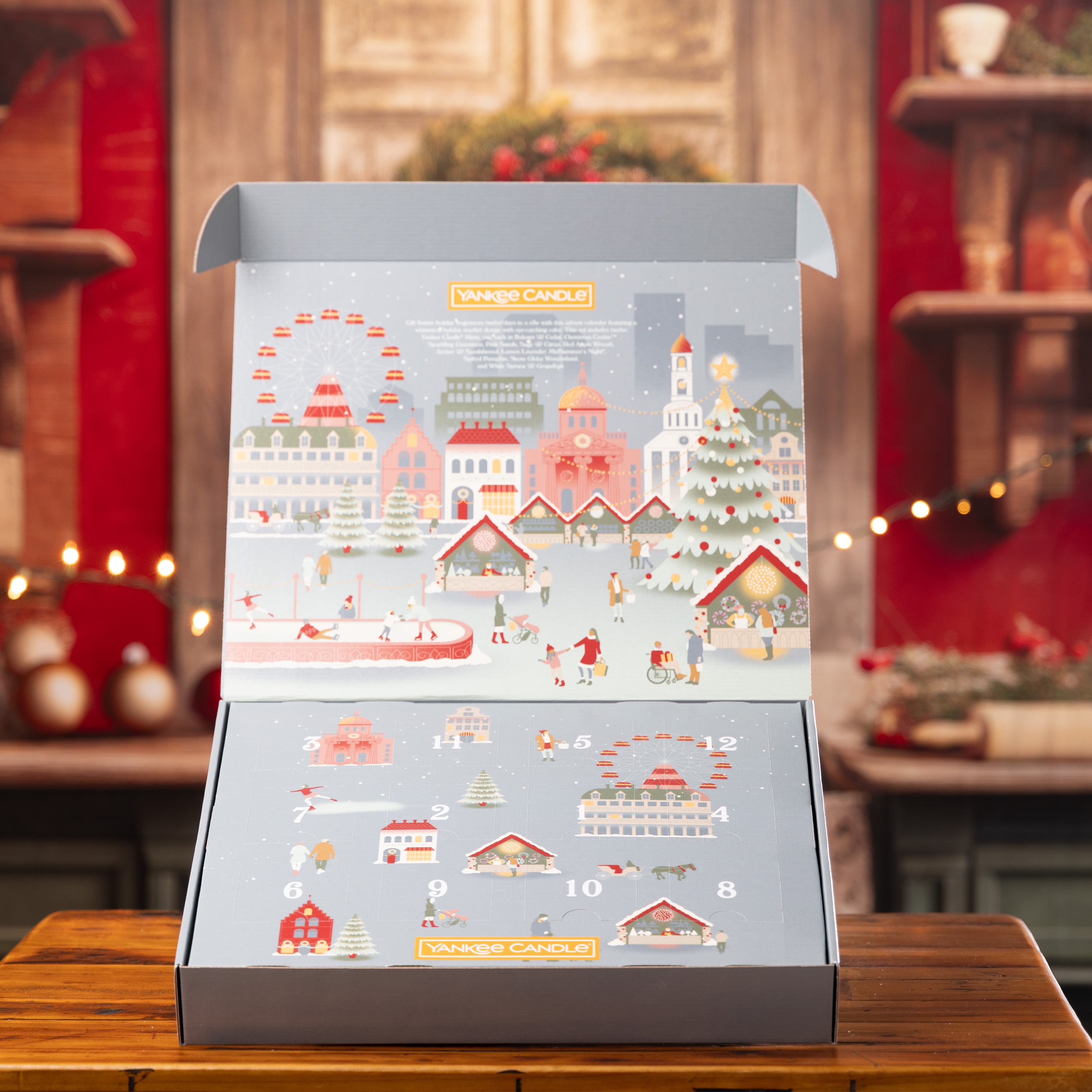 Yankee Candle Calendrier De L'Avent 2025 Compte à Rebours De Noël