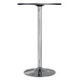 thumbnail image 4 of Winsome Spectrum 28" Round Pub Table, Black & Chrome - 93628, 4 of 6