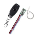 thumbnail image 1 of Receptor de control remoto inalámbrico de 1 canal, 433 MHz, 12 V, minirelé, resistente al agua 1 botón blanco, 1 of 9
