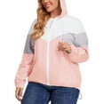 thumbnail image 5 of Avoogue Women Plus Size Waterproof Rain Jacket Raincoat Packable Outdoor Hooded Windbreaker, 5 of 7
