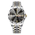 thumbnail image 1 of Reloj impermeable que brilla en la oscuridad con doble calendario para hombre, 43 mm, 1 of 5