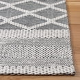 thumbnail image 3 of SAFAVIEH Marbella Jada Geometric Area Rug, Ivory/Black, 6' x 6' Square, 3 of 8