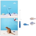thumbnail image 3 of Juguetes interactivos de pesca de juguete para gatos, varita de juguete para gatos de entrenamiento, pesca de s Zulema teaser de entrenamiento de gatos, 3 of 8