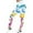 A-Light Blue114, variant on Yuanlong Women Pants Fashion High Waist Colorful Printed Leggings Long Pant Daily Workout Slim Stretchy Sports Yoga Pants